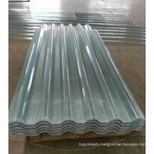 FRP corrugated roofing sheets transparent for greenhouse canopy